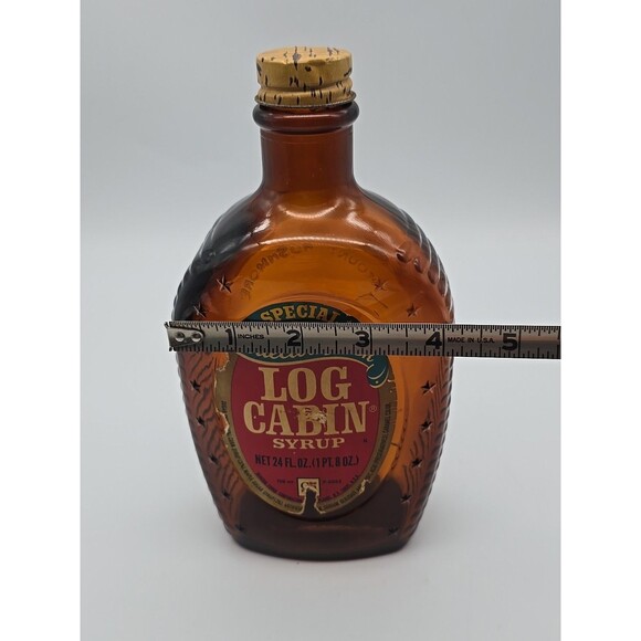 Vintage Log Cabin Special Collector's Flask Mount Rushmore - Picture 9 of 12